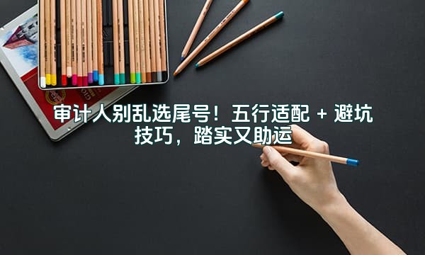 审计人别乱选尾号！五行适配 + 避坑技巧，踏实又助运